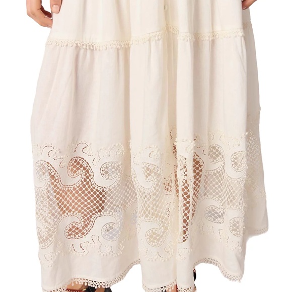 Roitine Embroidered Ruffled Maxi Dress - Picture 2 of 9